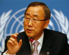 Пан Ги Мун: за минувший год 100 сотрудников ООН погибли на службе
