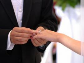 Американская пара поженилась на похоронах