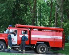 Спасатели опоздали на пожар в Раменском из-за перекрытой переправы