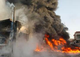 В Пакистане в автобусе взорвалась бомба, погибли 8 человек
